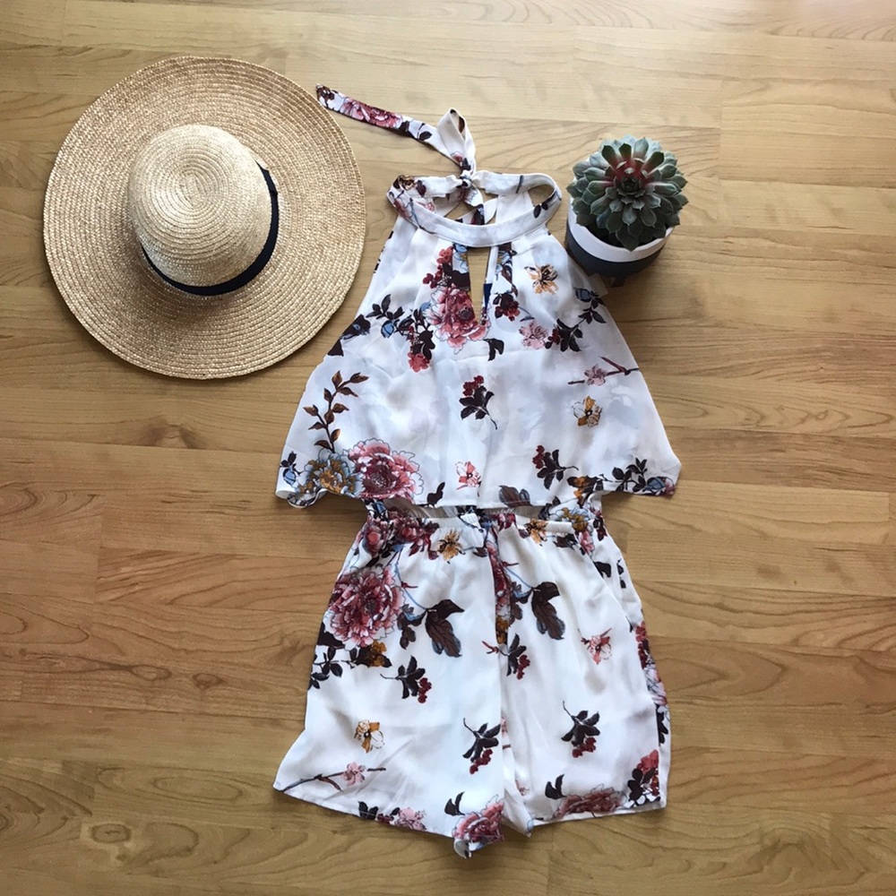 Floral Romper
